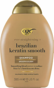 Šampon za lase Ogx, Brazilian keratin Smooth, 385 ml