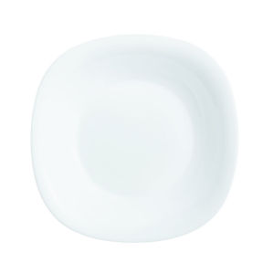 Krožnik Carine globoki, bel, 21 cm, L5406