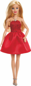 Punča Barbie, Ruby, rdeča, 80 let