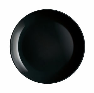 Krožnik plitvi Diwali, črn, 25 cm
