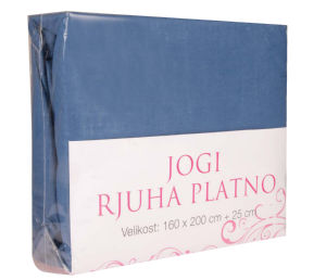 Rjuha platno, temno modra, 160x200cm