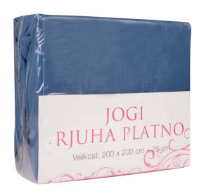 Rjuha platno, temno modra, 200x200cm