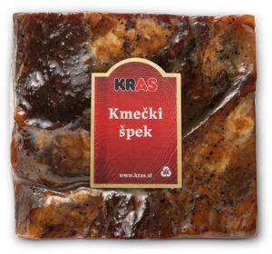 Špek kmečki Kras, kosi