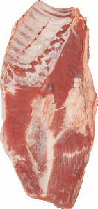 Svinjska rebra s potrebušino in kožo SI, III.kat.