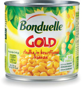 Koruza Bonduele, gold, sladka, 340 g
