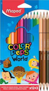 Barvice Maped, Color’Peps 12/1+3 x kožni odtenek