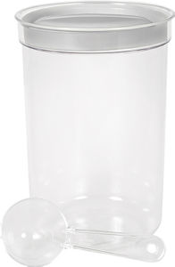 Posoda Curver za shranjevanje hrane z žličko, sort. barve, 1,7 l