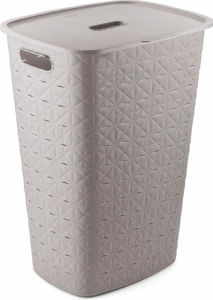 Koš za perilo Curver, Softex, krem, 56 l
