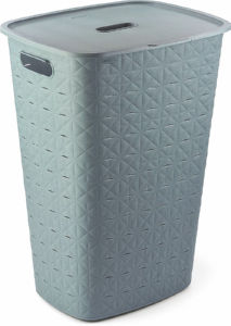 Koš za perilo Curver, Softex, svetlo moder, 56 l