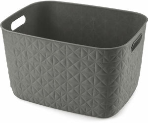 Košara Curver, Softex, temno siva, L, 19 l