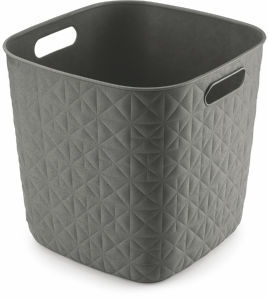 Košara Curver, Softex, temno siva, 15 l