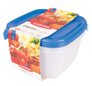 Set posode za shranjevanje hrane, Fesh & Go, 3 x 1,2 L