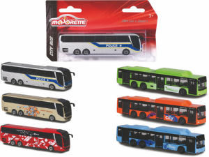 Igrača Majorette, avtobus MAN 13 cm, 6 sort