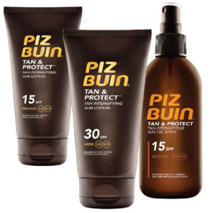 Losjon Piz Buin, Tan & Protect, ZF 15, 150 ml