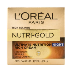 Krema L’oreal, Nutri gold nočna, 50 ml