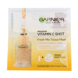 Maska za obraz Garnier, Skin Naturals Fresh Mix Mask Vitamin, 33 g