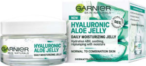 Krema za obraz Garnier, Hyaluronic Aloe Jelly vlažilna, 50 ml
