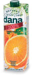 Sok Dana, pomaranča, 100 %, 1 l