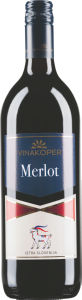 Vino Merlot, alk.12,5 vol%, 1 l