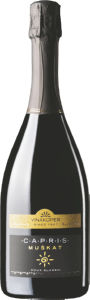 Vino peneče Capris, Muškat, alk.11,5 vol%, 0,75 l