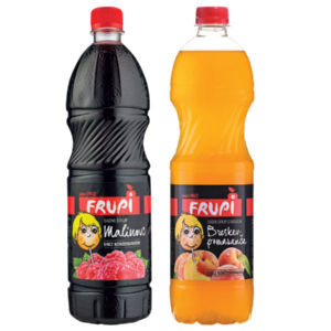 Sirup Frupi, breskev pomaranča, 1 l