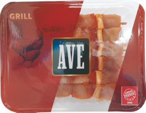 Piščančja nabodala, s sirnim pripravkom, Ave, IK, 550 g