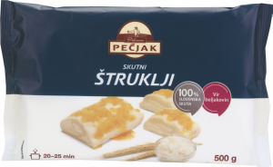 Domači skutini štruklji, Pekarna Pečjak, 500 g