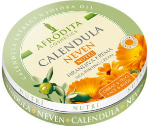 Krema Afrodita, Calendula Nutri hranljiva z ognjičem, 150 ml