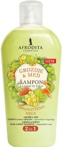 Šampon za lase Afrodita, grozdje in med, 1 l