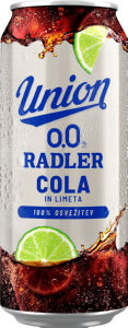 Radler cola limeta, alk.0,0 vol%, 0,5 l