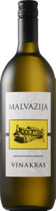 Vino Malvazija, suho, alk.11,5 vol%, 1l