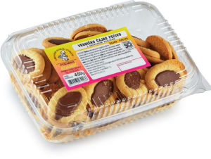 Keksi Čajni,s čokoladnim prelivom, 450 g