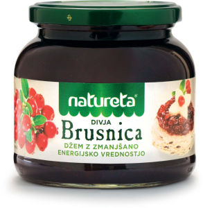 Džem Natureta, brusnica, 600 g