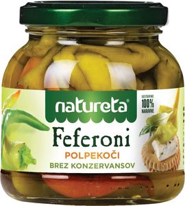 Feferoni Natureta, polpekoči, 260 g