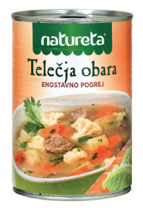 Telečja obara Natureta, 415 g