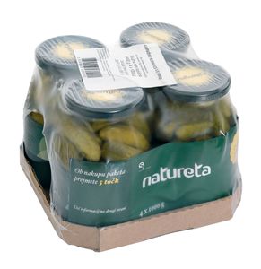 kamniške kumarice, natureta, 4 x 1 kg