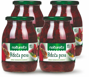 Rdeča pesa Natureta, ozimnica, 4 x 1 kg