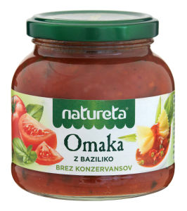 Omaka Natureta, z baziliko, 280 g