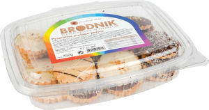 Keksi, praznični, mešani, 450 g