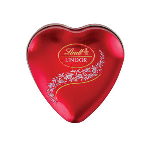 Bonboni čokoladni mlečni Lindor, srčki, 50 g