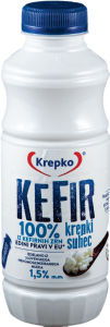 Kefir Krepki suhec, 1,5 % m.m., 500 g
