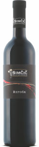 Vino Refošk, alk.12 vol%, 0,75l