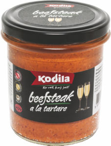Biftek Kodila, Beefsteak al tartar, 150 g