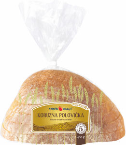Kruh, polovička koruzna, 400 g