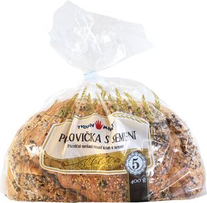 Kruh, polovička s semeni, 400 g
