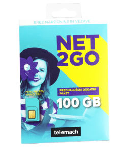 Kartica Sim, NET2go, 100GB