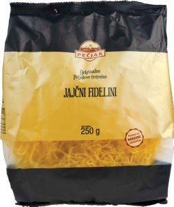Testenine fidelini Pečjak, 250 g