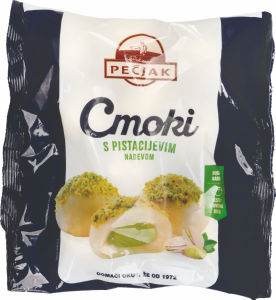 Cmoki Pečjak, s pistacijevim nadevom, zamrznjen, 500 g