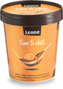 Sladoled Leone Orange trio, 450 ml