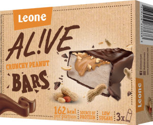 sladoled crunchy peanut bars